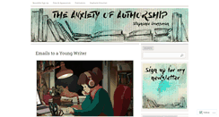 Desktop Screenshot of anxietyofauthorship.com