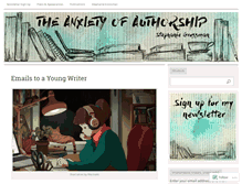 Tablet Screenshot of anxietyofauthorship.com